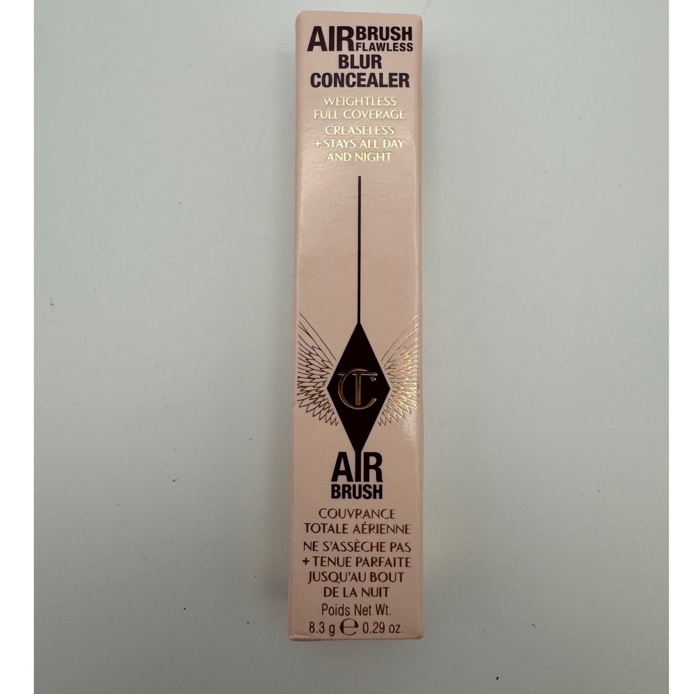 Charlotte Tilbury Airbrush Flawless Blur Concealer 4.5 Fair-Medium 0.29oz New